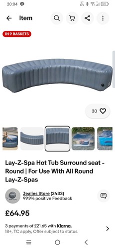 Lay spa hot - lay-z-spa, surround