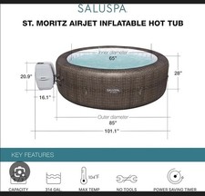 Brand new! Lay Z Spa St Moritz